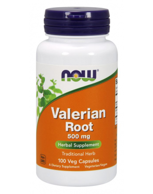 Valerian Root 500 mg 100 Capsules NOW Foods