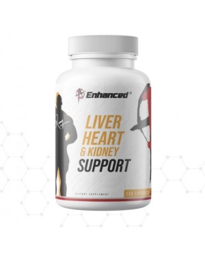 Liver. Kidney Heart Support 120caps  Enhanced