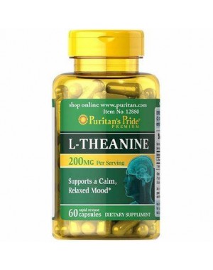 L theanine teanina 60 rapid capsules PURITANS PRIDE