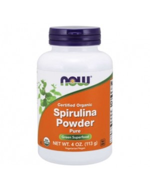 Spirulina Powder 113g Organic NOW Foods