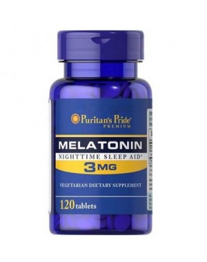 Melatonina 3mg 120 tablets PURITANS Pride