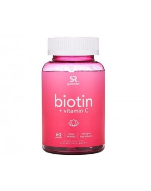 Biotina + vitamina C 60gummies SPORTS Research  