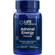 Adrenal Energy Formula, 60 Vegetarian Capsules Life Extension