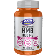 HMB, Double Strength, 1,000 mg, 90 Tablets Now foods