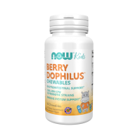Berry Dophilus 60 Chewables NOW Foods
