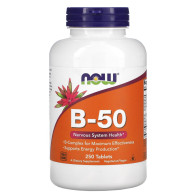 B-50, 250 Tablets Now