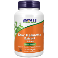 Saw Palmetto Extract, Men's Health, 160 mg, 240 Softgels Now foods