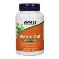 Water Out 100 Veg Capsules Now Foods