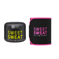 Sweet Sweat Jar 3.5 Oz + Waist Trimmer-Pink-M-Original