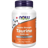 Taurine, Double Strength 1000 mg 100 Veg Capsules NOW