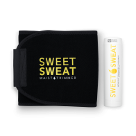 Sweet Sweat Stick 6.4 Oz + Waist Trimmer-Coconut-Yellow-L