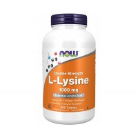 L Lysine Double Strength 1000 mg 250 Tablets NOW Foods