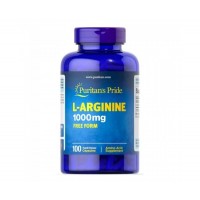 L arginine Arginina 1000mg 100caps PURITANS Pride