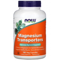 Magnesium Transporters, 180 Veg Capsules Now foods