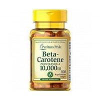 Beta Carotene 10000 IU 100 softgels PURITANS Pride