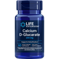 Life Extension, Calcium D-Glucarate, 200 mg, 60 Vegetarian Capsules