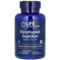 Esophageal Guardian, Berry, 60 Vegetarian Chewable Tablets Life Extension
