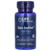 Sea-Iodine, 1,000 mcg, 60 Vegetarian Capsules Life Extension