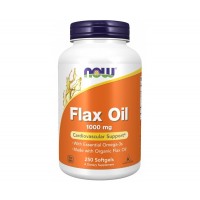 Flax Oil 1000 mg 250 Softgels NOW Foods