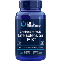 Children's Formula, Life Extension Mix, Natural Berry, 120 Chewable Tablets Life Extension