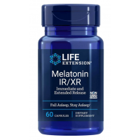 Melatonin IR/XR, 60 Capsules (1.5 mg per Capsule) Life Extension