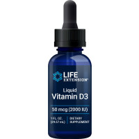 Liquid Vitamin D3, 50 mcg (2,000 IU), 1 fl oz (29.57 ml) LE