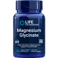Magnesium Glycinate 90 vegetarian capsules Life Extension