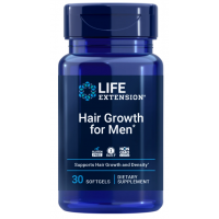 Hair Growth for Men, 30 Cápsulas Moles Life Extension