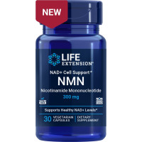Life Extension, NMN Nicotinamide Mononucleotide 300 mg, 30 vegetarian capsules