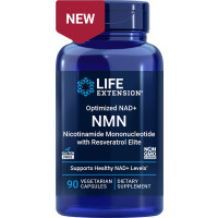 life Extension, NMN Nicotinamide Mononucleotide with Resveratrol Elite 90 vegetarian capsules