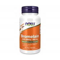 Bromelain 500 mg 60 Veg Capsules NOW Foods