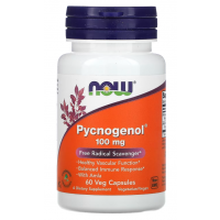 Pycnogenol, 100 mg, 60 Veg Capsules Now foods