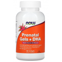 PRE-NATAL MULTI WITH DHA 180 SOFTGELS Now foods