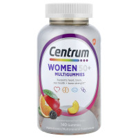 Centrum, Women 50+ Multigummies, Assorted Natural Fruit, 140 Gummies