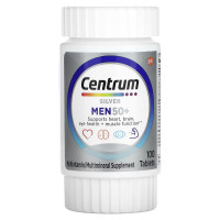 Centrum, Silver Men 50+, Complete Multivitamin, 100 Tablets