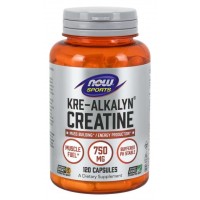 Kre Alkalyn Creatine 120 Capsules NOW Foods