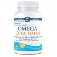 Omega Curcumin 60 count NORDIC naturals vencimento: 10/2022