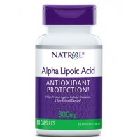 Alpha Lipoic Acid Antioxidant Protection, 300 mg, Capsules, 50ct Natrol