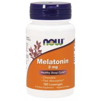 Melatonina 3 mg 180 Lozenges NOW