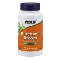 Butcher s Broom 100 Veg Capsules NOW Foods