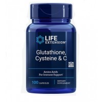 Glutathione, Cysteine & C 100caps LIFE Extension