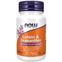 Lutein & Zeaxanthin 60 Softgels  NOW