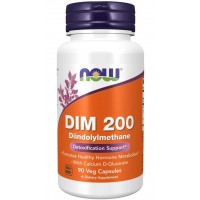 DIM 200 Diindolylmethane 90 Veg Capsules NOW