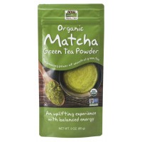 Matcha Green Tea Powder. Organic 3oz Now foods