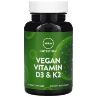 Vitamina D3 + k2 60 veg caps MRM