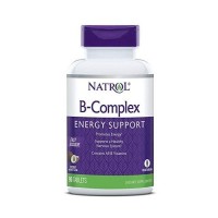 B complex Energy support Fast Dissolve sublingual sabor coco 90 tablets NATROL