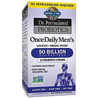 Probiotics Once Daily's Men's Probiotico para homens uma vez ao dia Dr Formulated GARDEN OF LIFE