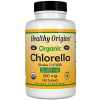 Chlorella Organica 500 mg 180 tabletes HEALTHY Origins