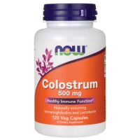 Colostrum 500mg 120 Veg Capsulas NOW Foods