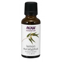Óleo essencial de limão eucalipto Lemon Eucalyptus 1oz 30ml NOW Foods validade:06/2022